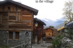 in the village