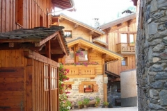 chalet in the village